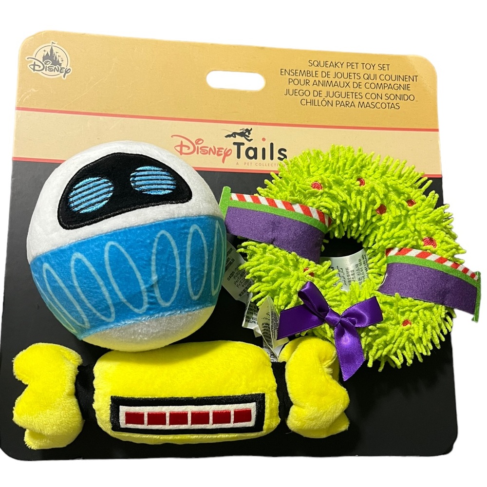 DISNEY TAILS PIXAR CHRISTMAS TOY SET